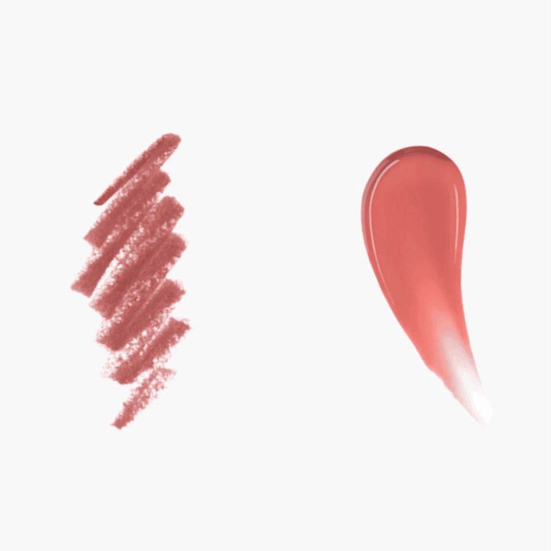 Charlotte Tilbury Pillow Talk Glossy Lip Kit - Medium Lip Kit - XOXO cosmetics