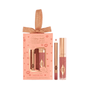 Charlotte Tilbury Pillow Talk Glossy Lip Kit - Medium Lip Kit - XOXO cosmetics