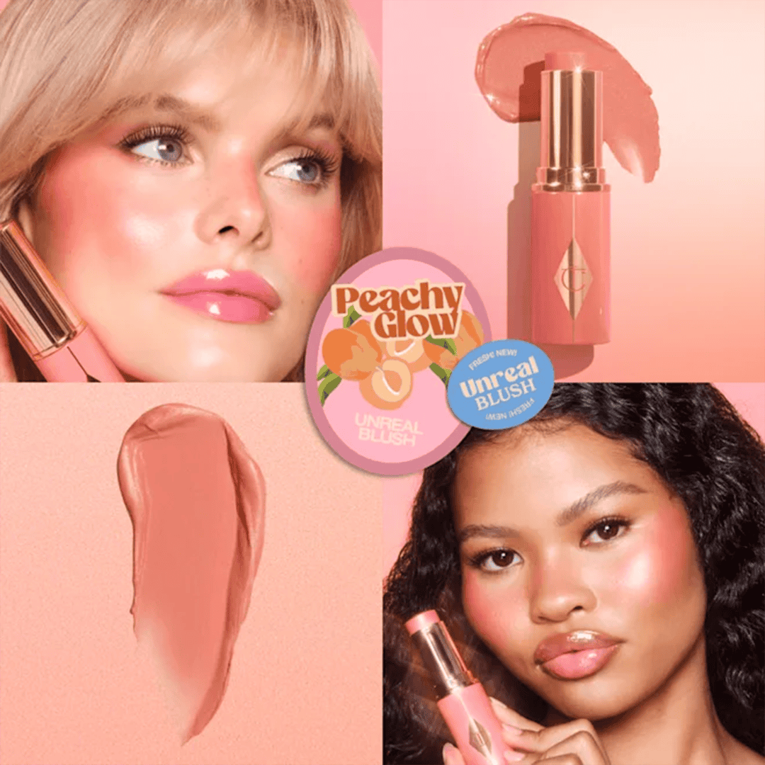 Charlotte Tilbury Unreal Blush Healthy Glow Stick Blush - XOXO cosmetics