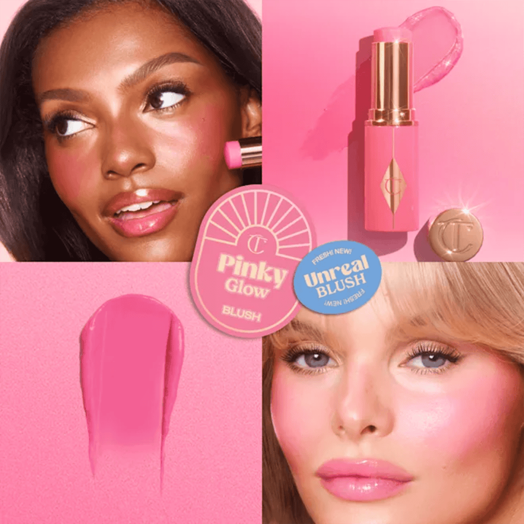 Charlotte Tilbury Unreal Blush Healthy Glow Stick Blush - XOXO cosmetics