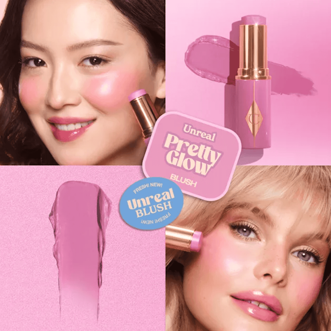 Charlotte Tilbury Unreal Blush Healthy Glow Stick Blush - XOXO cosmetics