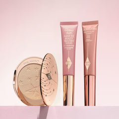 Charlotte tilbury Hollywood Blush And Glow Glide Kit makeup set - XOXO cosmetics