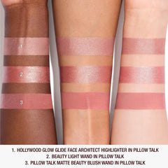 Charlotte tilbury Hollywood Blush And Glow Glide Kit makeup set - XOXO cosmetics