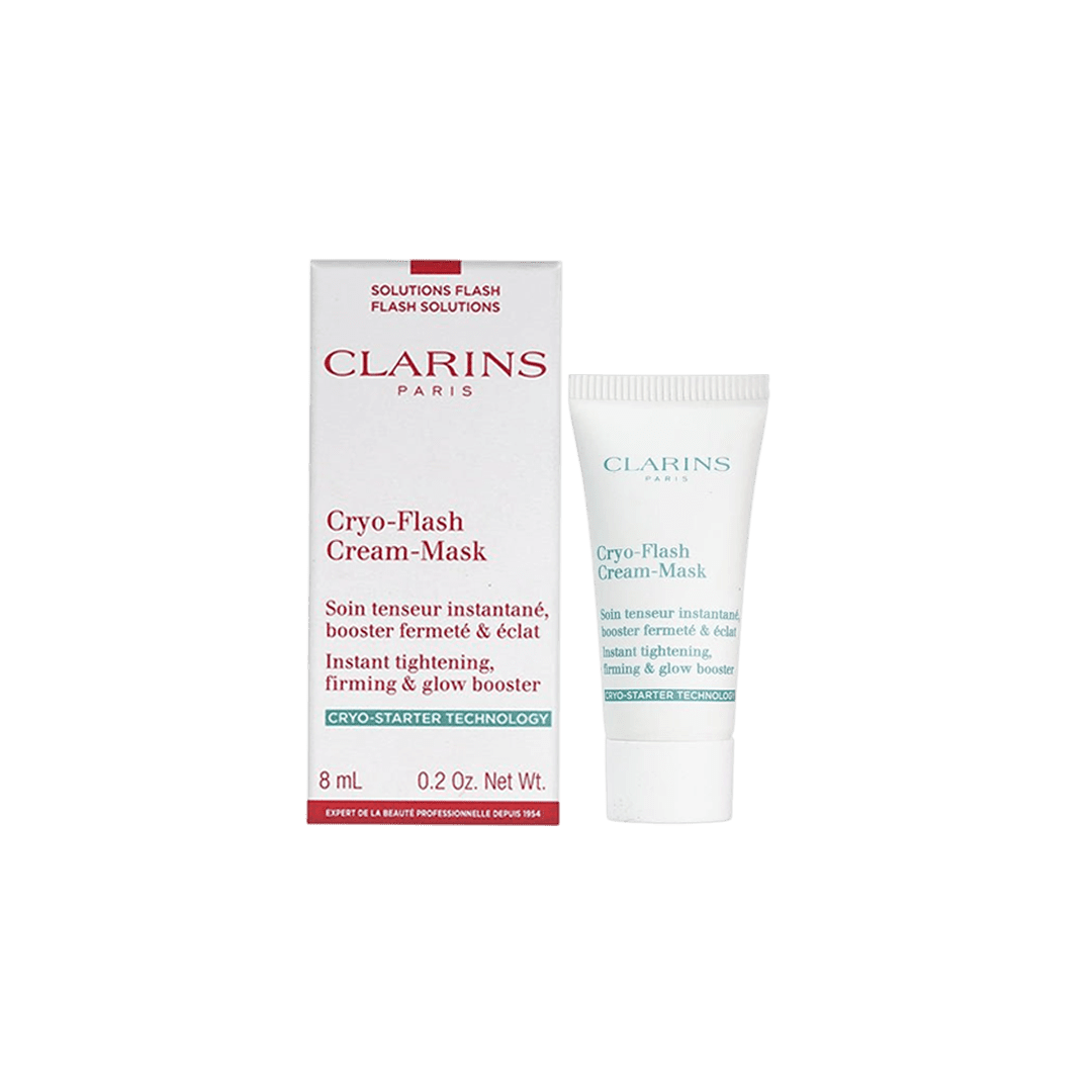 Clarins Cryo Flash Cream Mask - 8ml Moisturizer - XOXO cosmetics