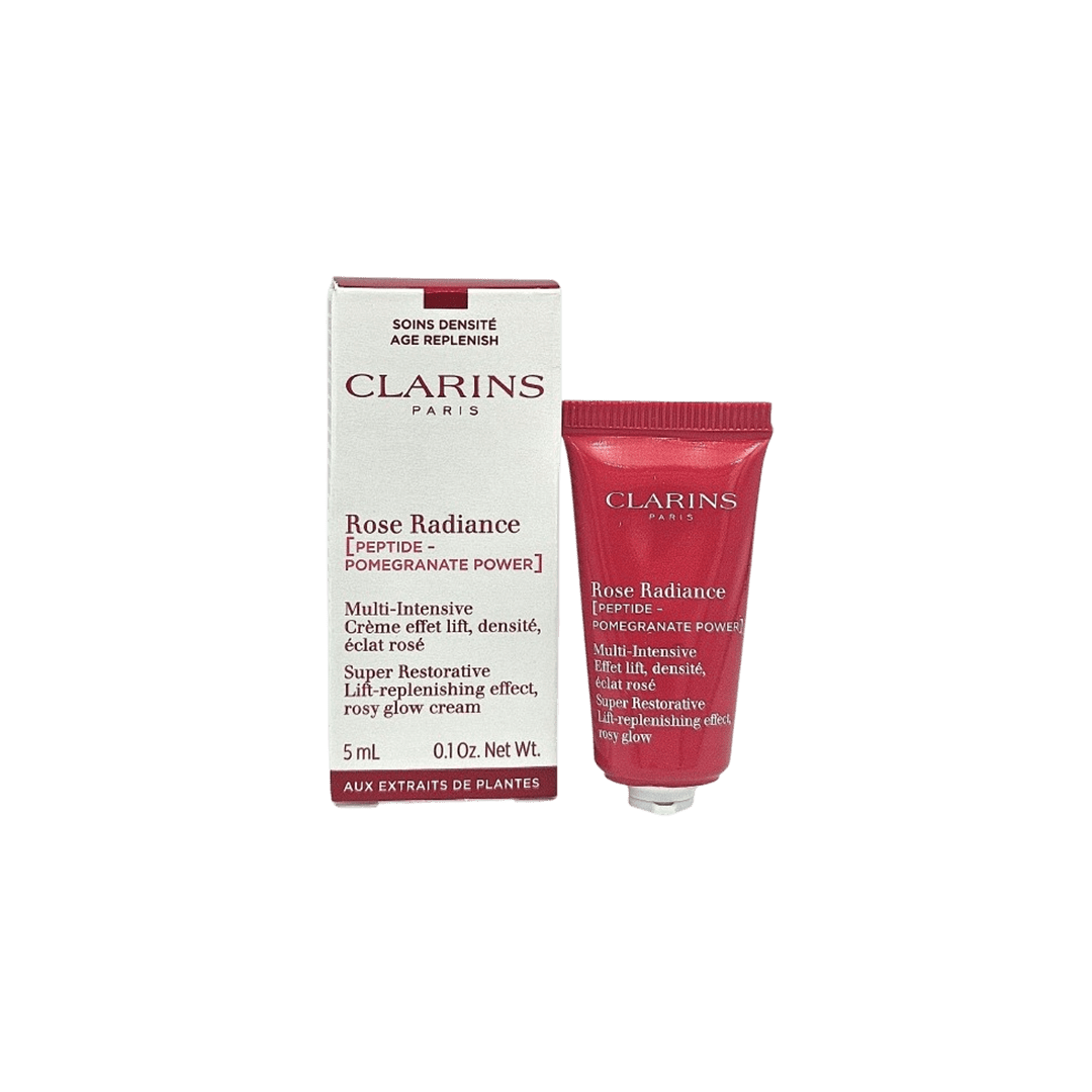 Clarins Rose Radiance Cream Peptide - Pomegranate Power - 5ml Moisturizer - XOXO cosmetics