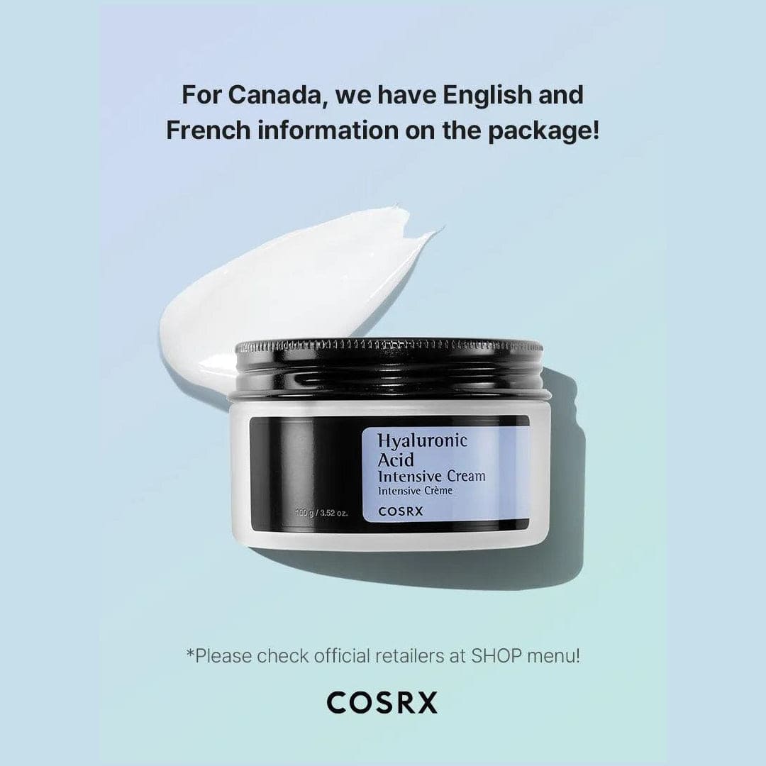 Cosrx Hyaluronic Acid Intensive Cream Moisturizer - XOXO cosmetics