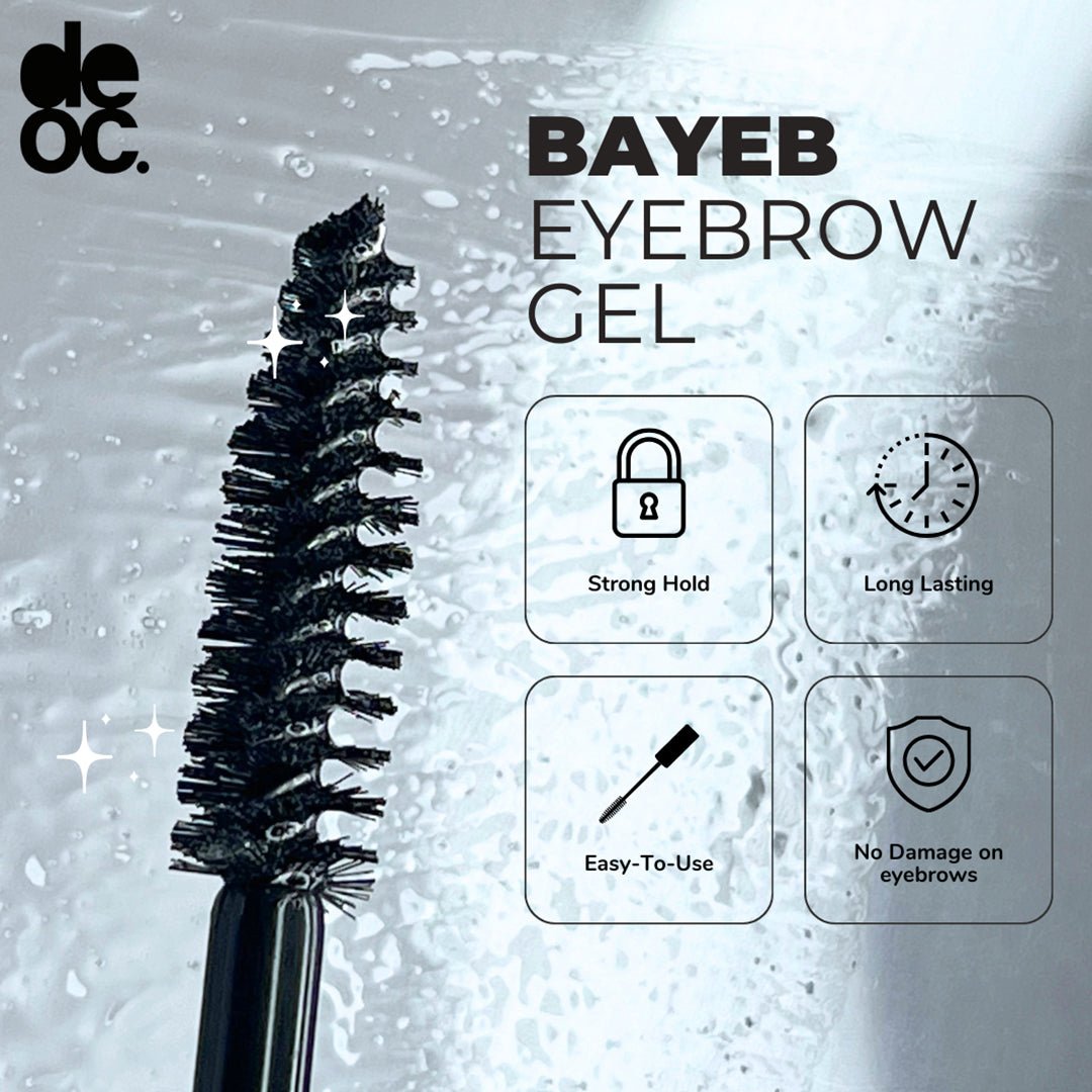 DEOC. Bayeb Eyebrows Gel - 12ml Brow Gel - XOXO cosmetics