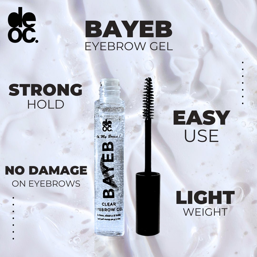 DEOC. Bayeb Eyebrows Gel - 12ml Brow Gel - XOXO cosmetics