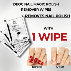 DEOC NailMagic Polish Remover Wipes Nail Polish Remover - XOXO cosmetics