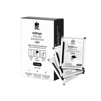 DEOC NailMagic Polish Remover Wipes
