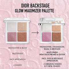 DIOR Backstage Glow Face Palette Highlighter Palette - XOXO cosmetics