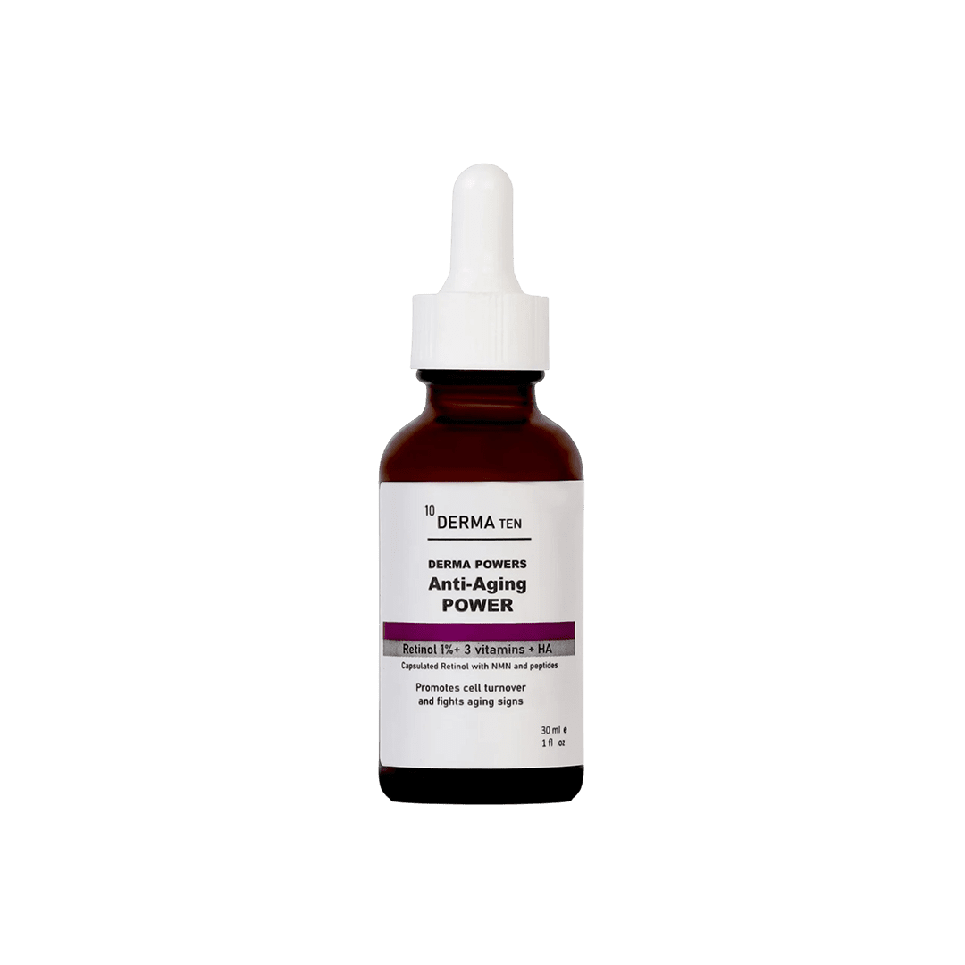 Derma Ten Anti-Aging Power Retinol Serum - 30ml Face Serum - XOXO cosmetics