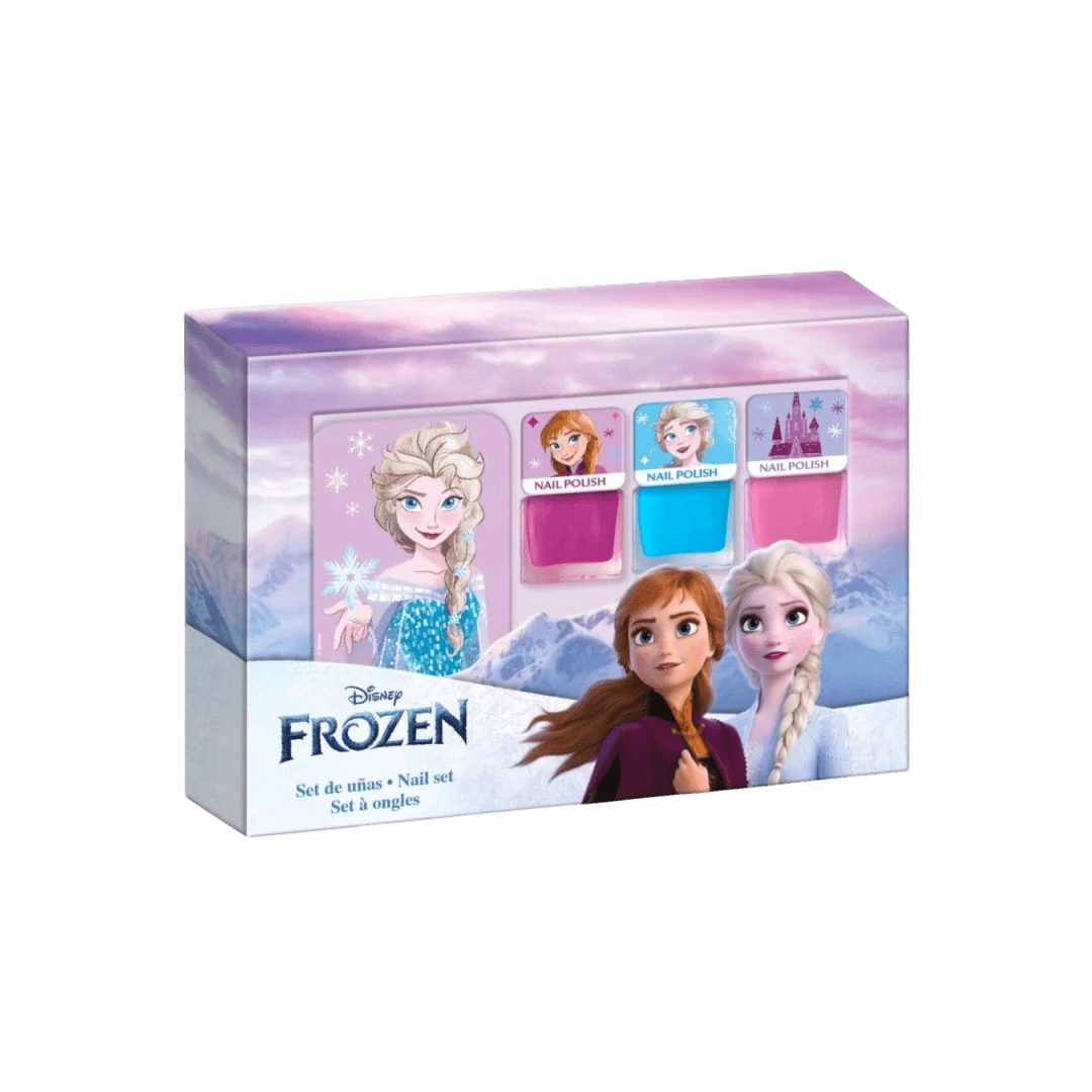 Disney Frozen Nail Set 3 x 4.5ml Nail Polish - XOXO cosmetics