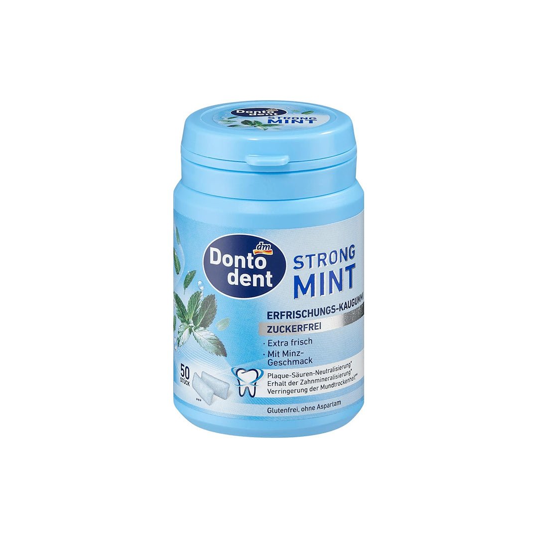 Dontodent Chewing Gum - Strong Mint Mouth Gum - XOXO cosmetics