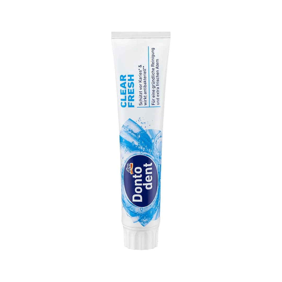 Dontodent Clear Fresh Toothpaste - 125ml Toothpaste - XOXO cosmetics