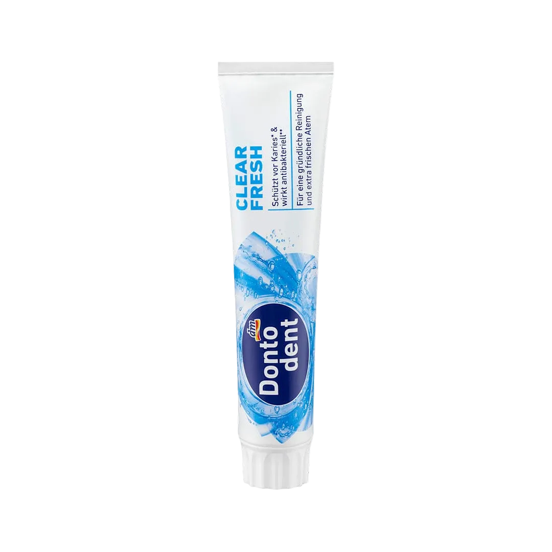 Dontodent Clear Fresh Toothpaste - 125ml