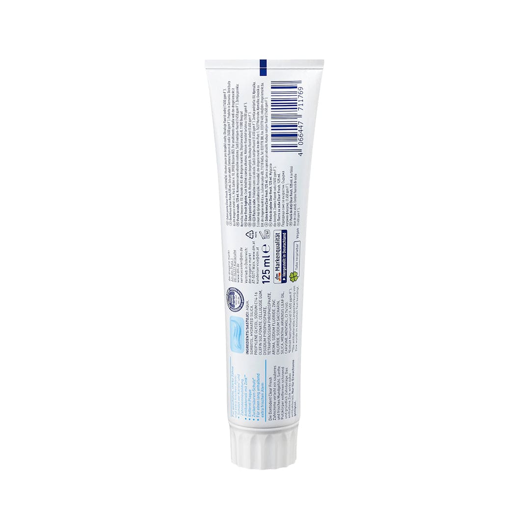 Dontodent Clear Fresh Toothpaste - 125ml Toothpaste - XOXO cosmetics