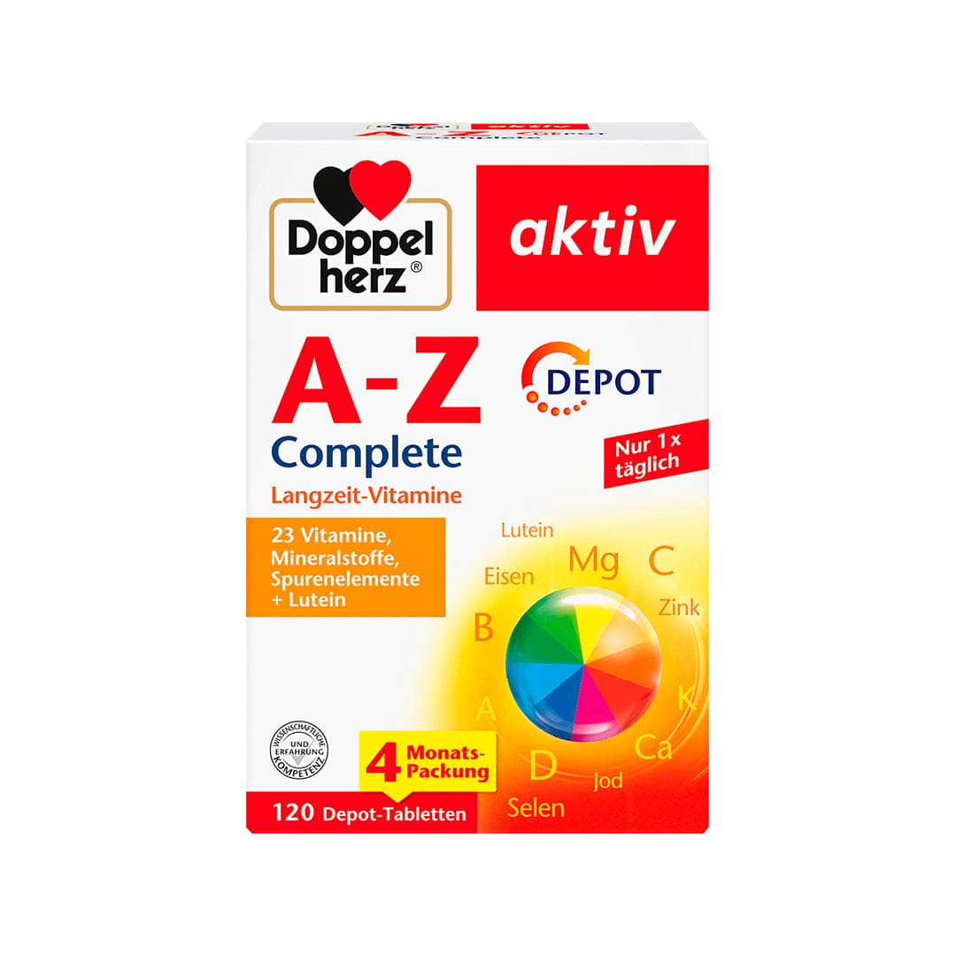 Doppelherz AZ Depot Tablets - 120pcs Vitamins Tablets - XOXO cosmetics