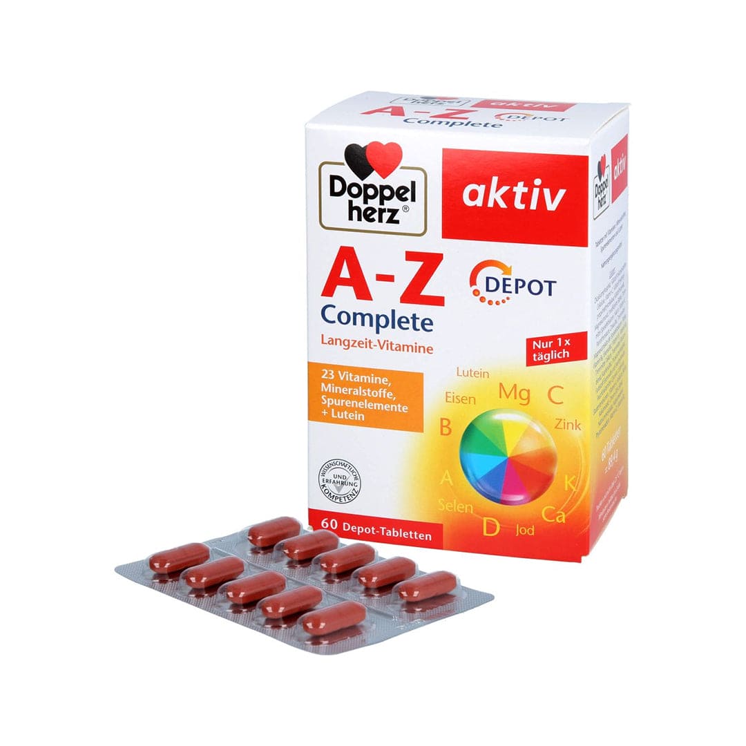 Doppelherz AZ Depot Tablets - 120pcs Vitamins Tablets - XOXO cosmetics