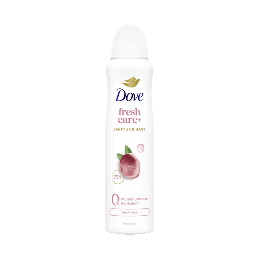 Dove Fresh Care+ Deodorant Spray - Fresh Rose Deodorant Spray - XOXO cosmetics