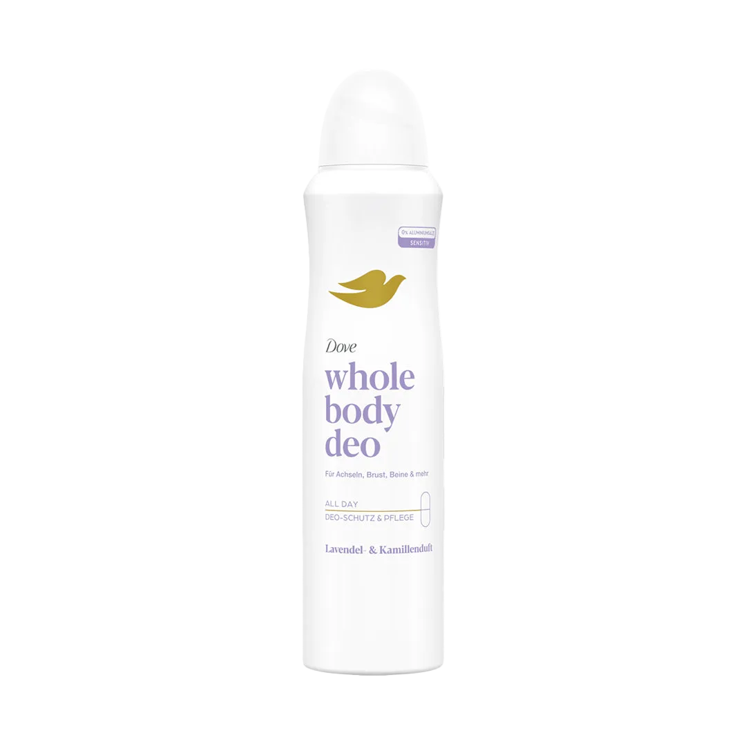 Dove Whole Body Deo - Lavender & Chamomile - 150ml