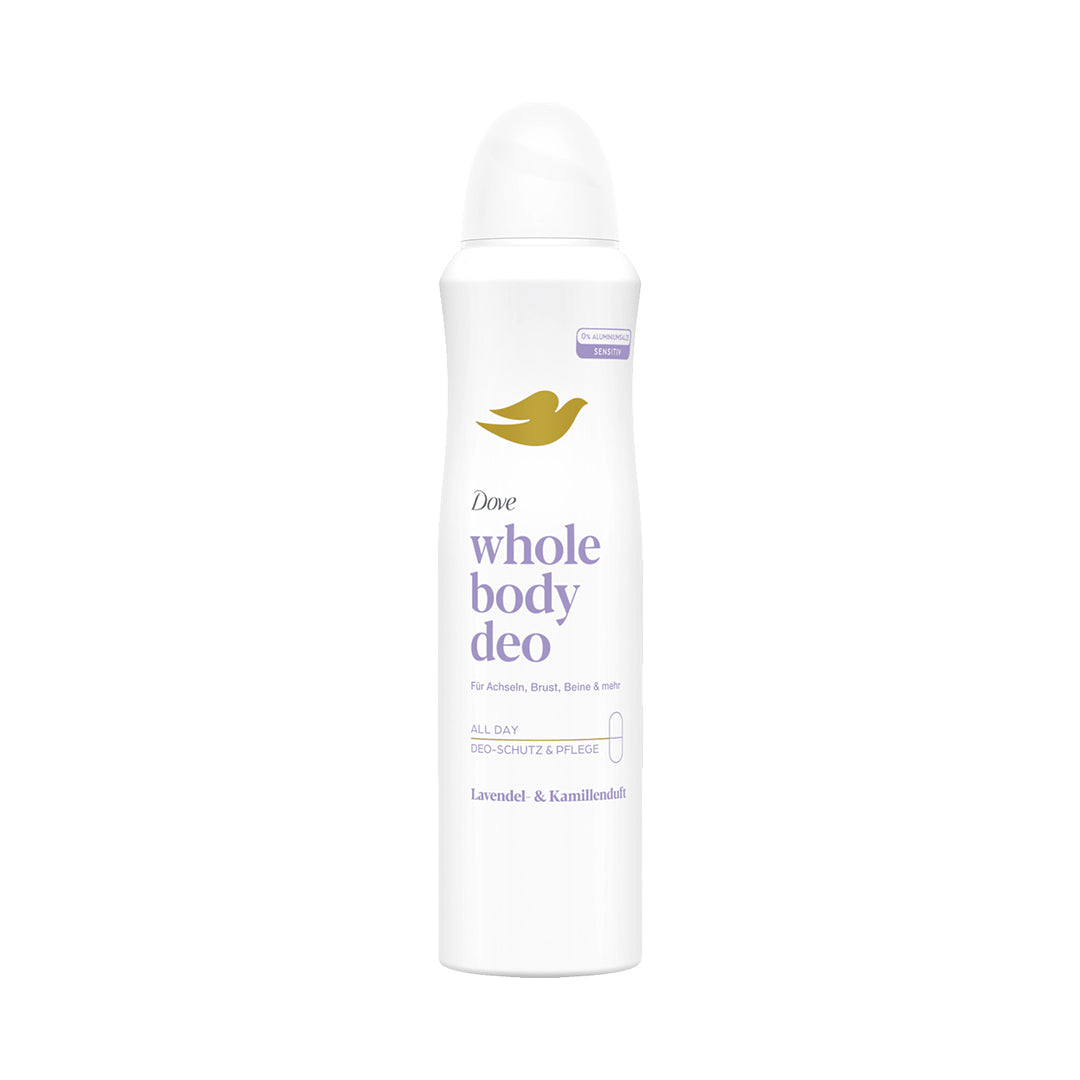 Dove Whole Body Deo - Lavender & Chamomile - 150ml Deodorant - XOXO cosmetics