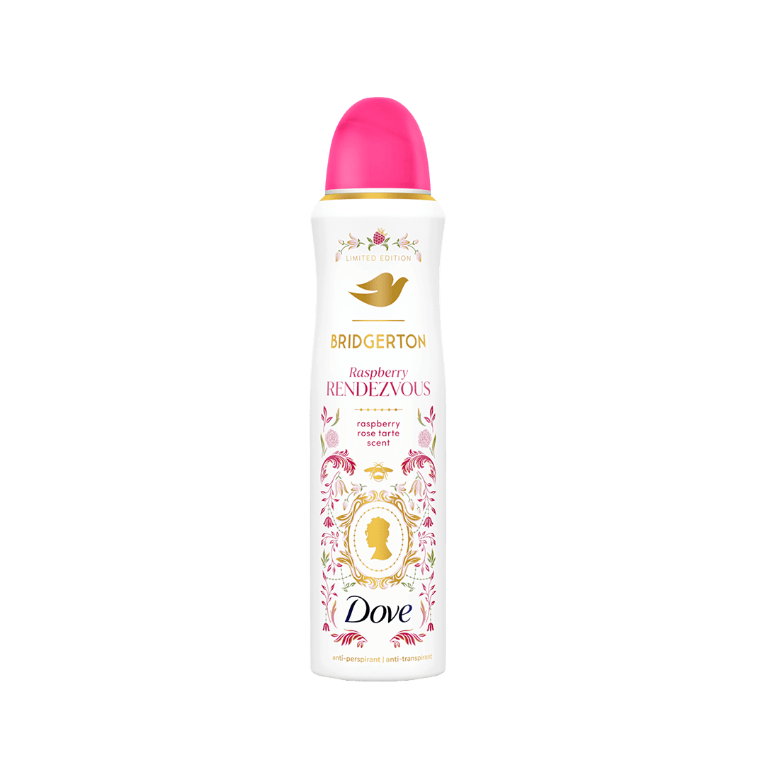 Dove X Bridgerton Raspberry Rendezvous Deodorant Spray Deodorant - XOXO cosmetics