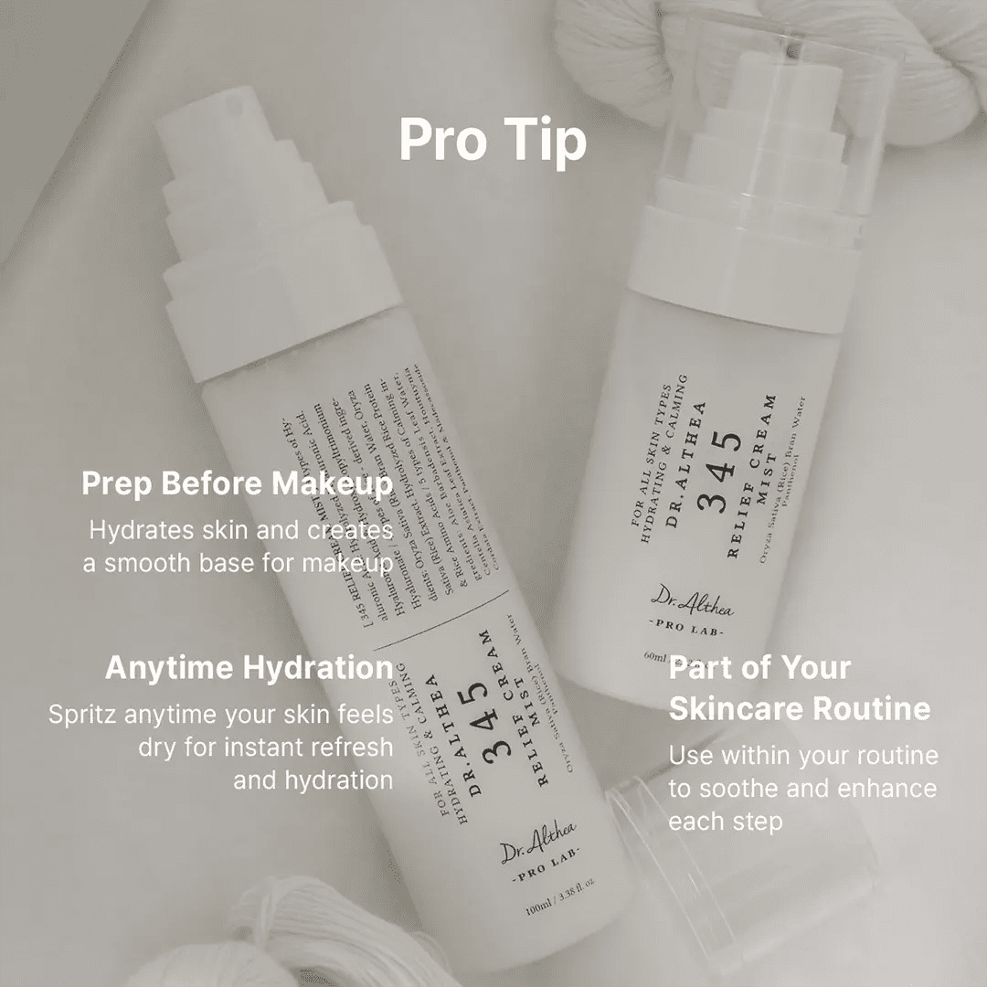 Dr. Althea 345 Relief Cream Mist Moisturizer - XOXO cosmetics