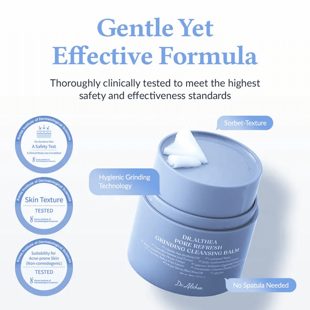Dr. Althea Pore Refresh Grinding Cleansing Balm - 50ml Makeup Remover - XOXO cosmetics