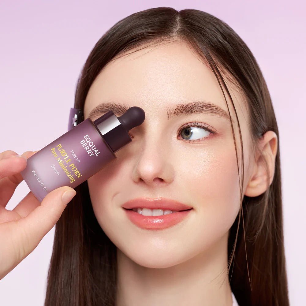EQQUALBERRY Purple PDRN Pore Minimizing Serum - 30ml Face Serum - XOXO cosmetics