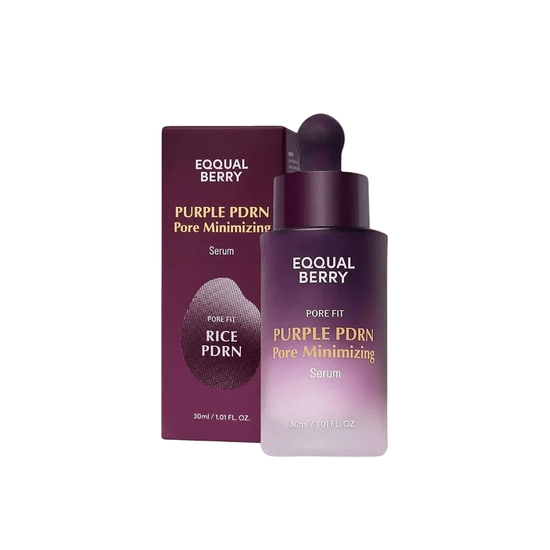 EQQUALBERRY Purple PDRN Pore Minimizing Serum - 30ml Face Serum - XOXO cosmetics