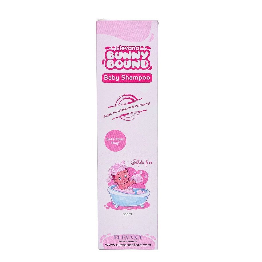 Elevana Bunny Bound Baby Hair Shampoo - 300ml Kids Hair Care - XOXO cosmetics