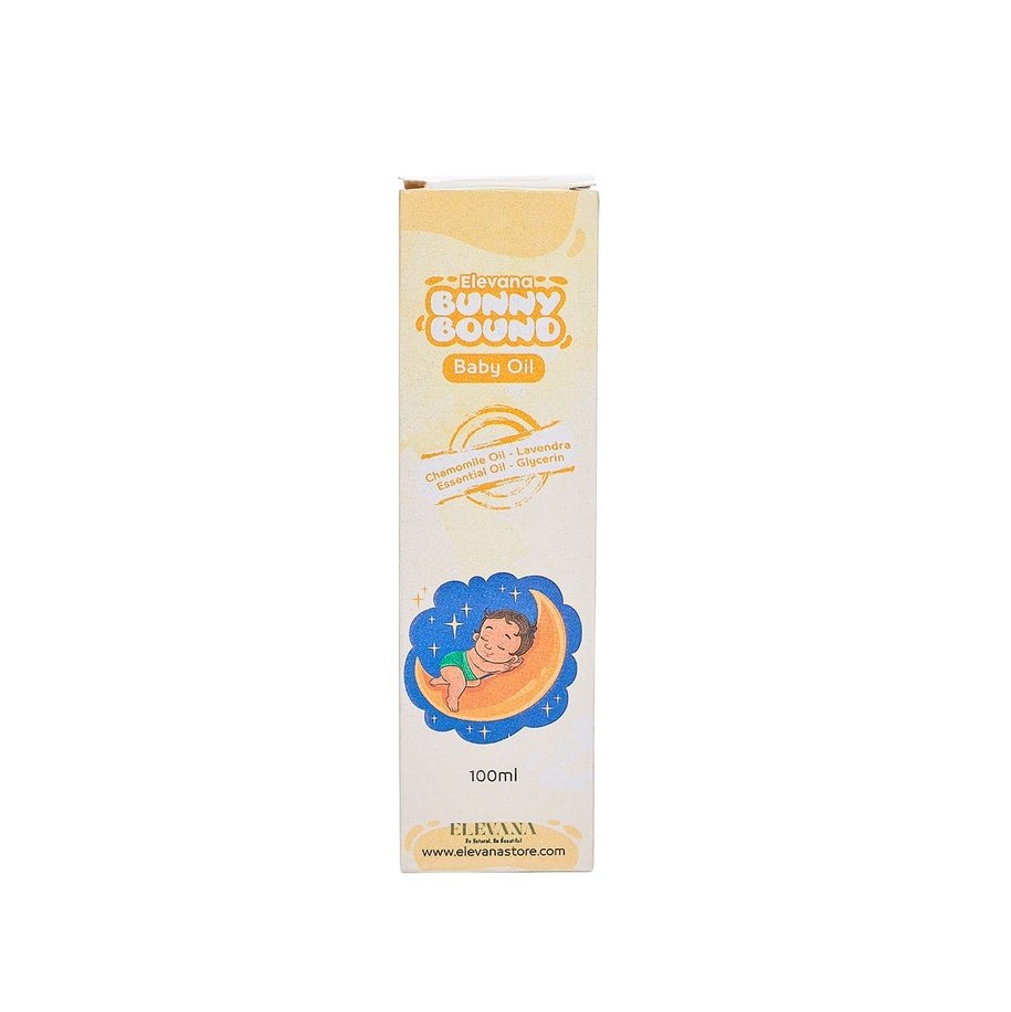 Elevana Bunny Bound Baby Oil - 100ml Kids Body Care - XOXO cosmetics