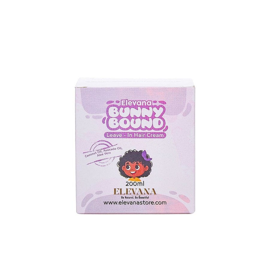 Elevana Bunny Bound Curly Hair Cream - 200ml Kids Hair Care - XOXO cosmetics