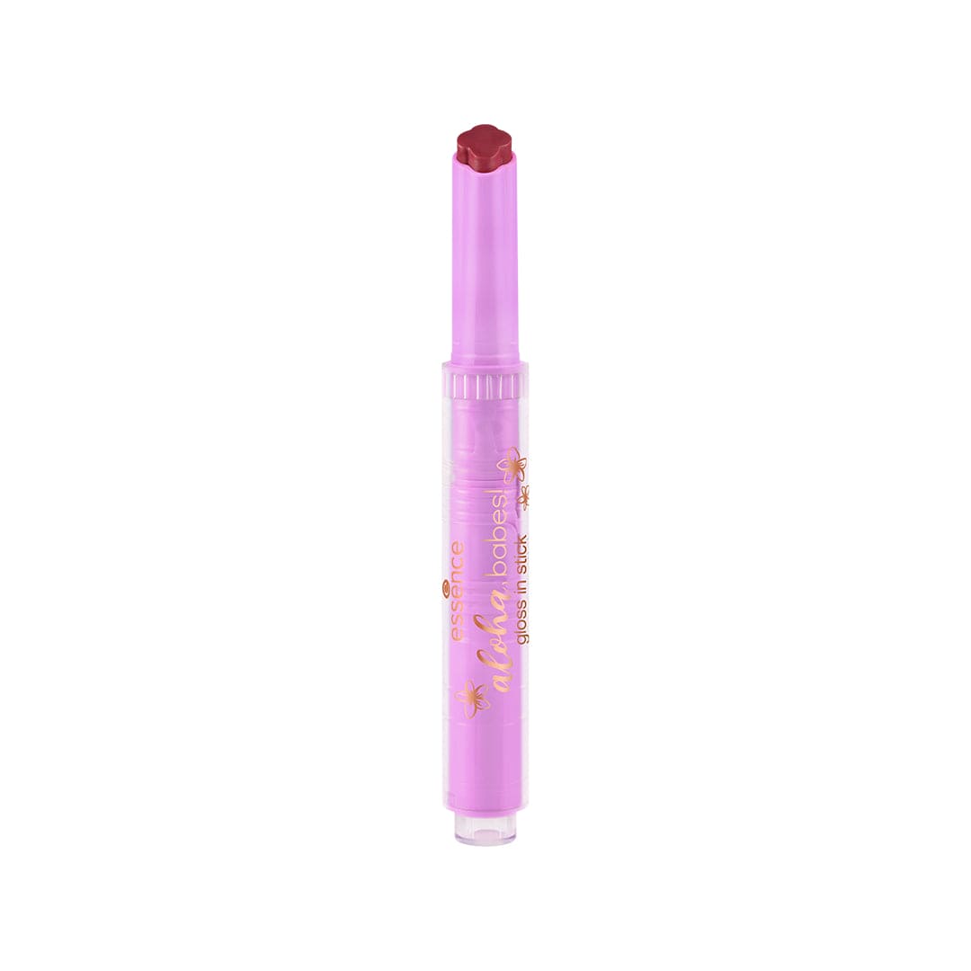 Essence Aloha Babes Gloss In Stick - 01 Sunny Bliss, Flower Kiss Lip Gloss - XOXO cosmetics
