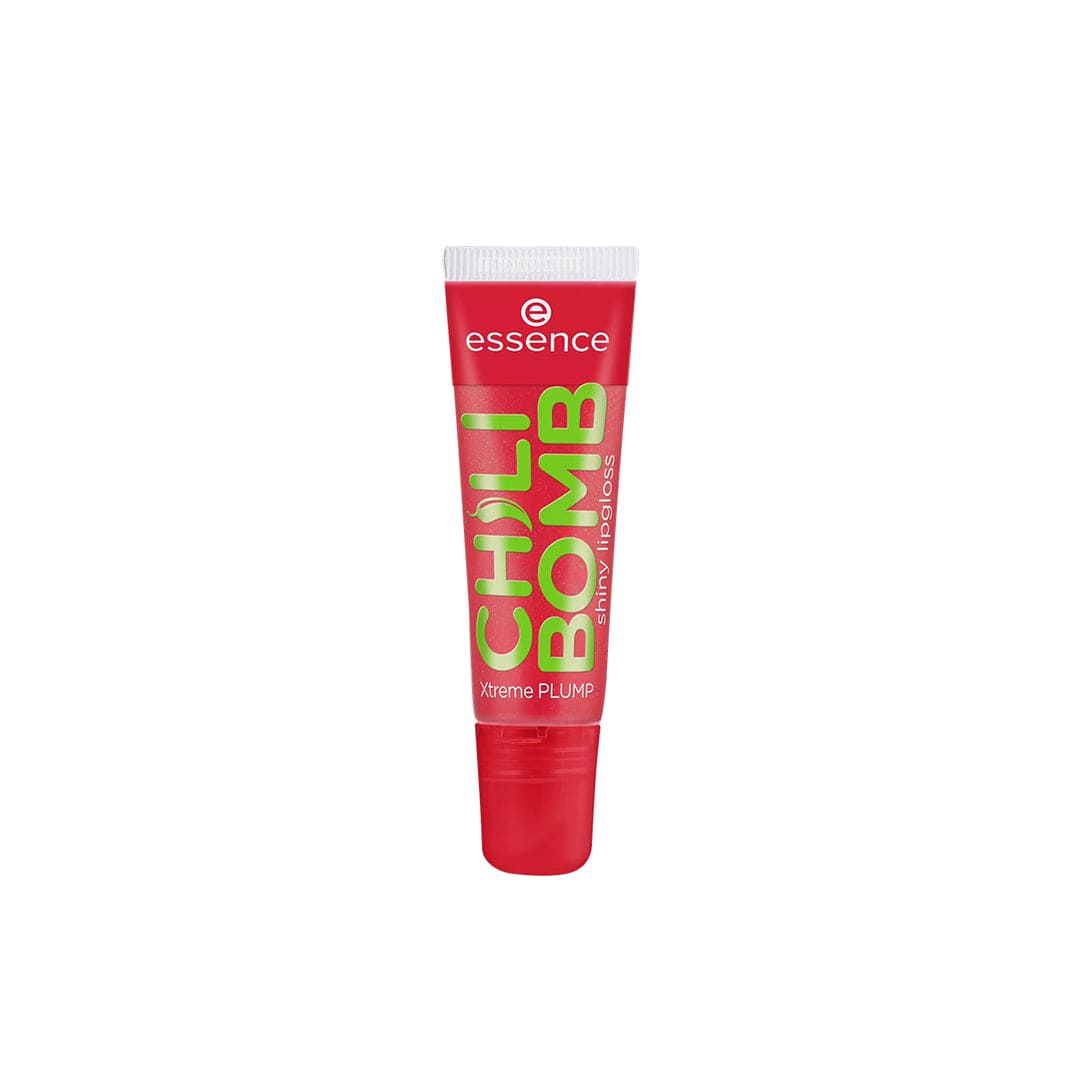 Essence Chili Bomb Extreme Plumping Lip Gloss - 01 Strawberry Salsa Lip Gloss - XOXO cosmetics