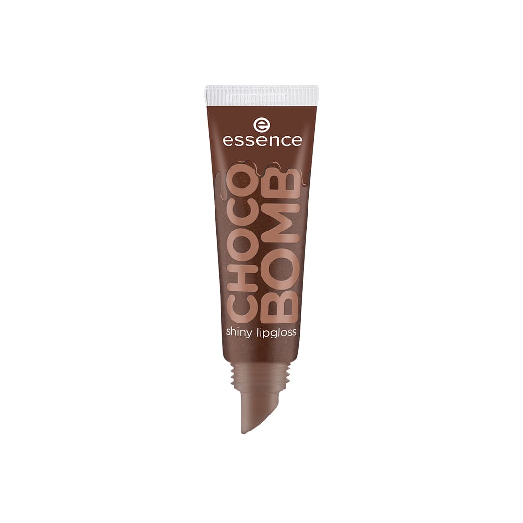 Essence Choco Bomb Shiny Lip Gloss - 01 Chocoholic Lip Gloss - XOXO cosmetics