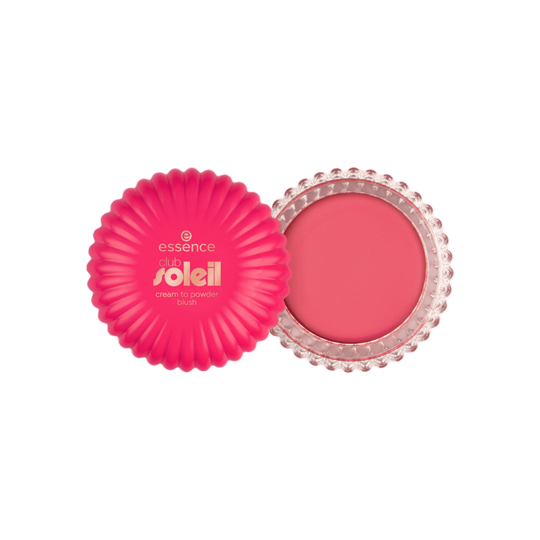 Essence Club Soleil Cream To Powder Blush - 01 Guava Sunset Blush - XOXO cosmetics