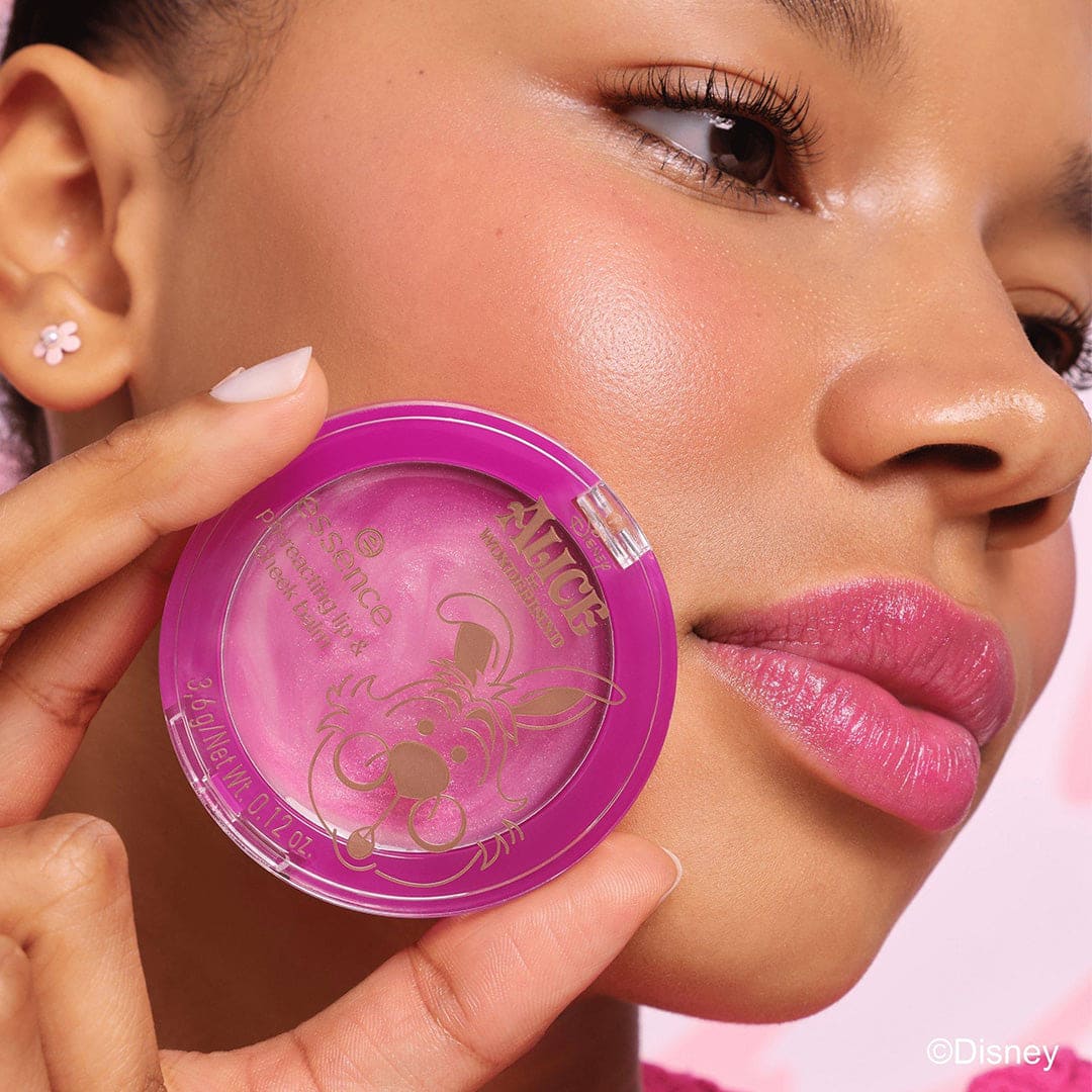 Essence Disney Alice in Wonderland pH-reacting Lip & Cheek Balm Blush - XOXO cosmetics