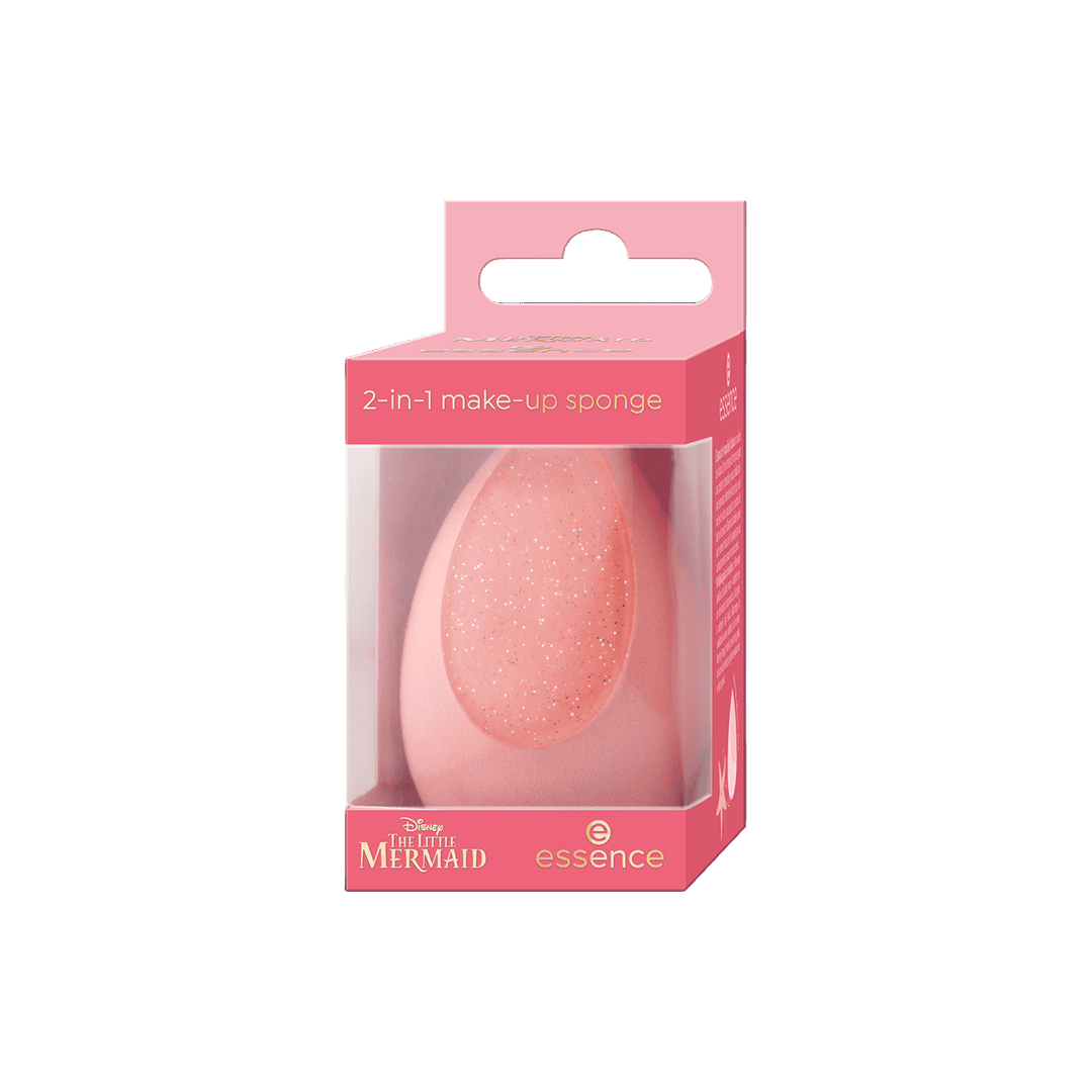 Essence Disney The Little Mermaid 2in1 Make-up Sponge - 01 Double The Magic Makeup Tools - XOXO cosmetics