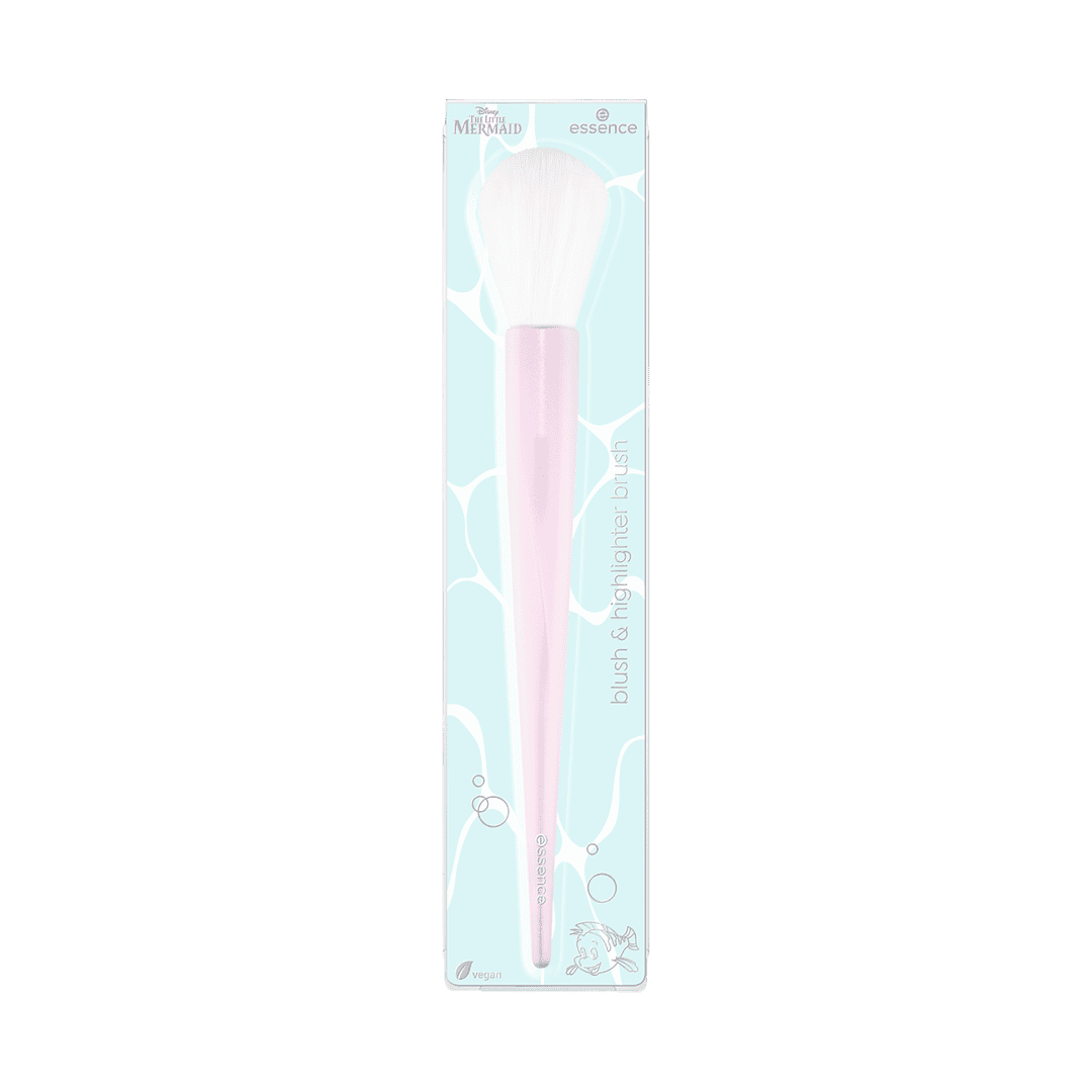 Essence Disney The Little Mermaid Blush & Highlighter Brush Makeup Tools - XOXO cosmetics