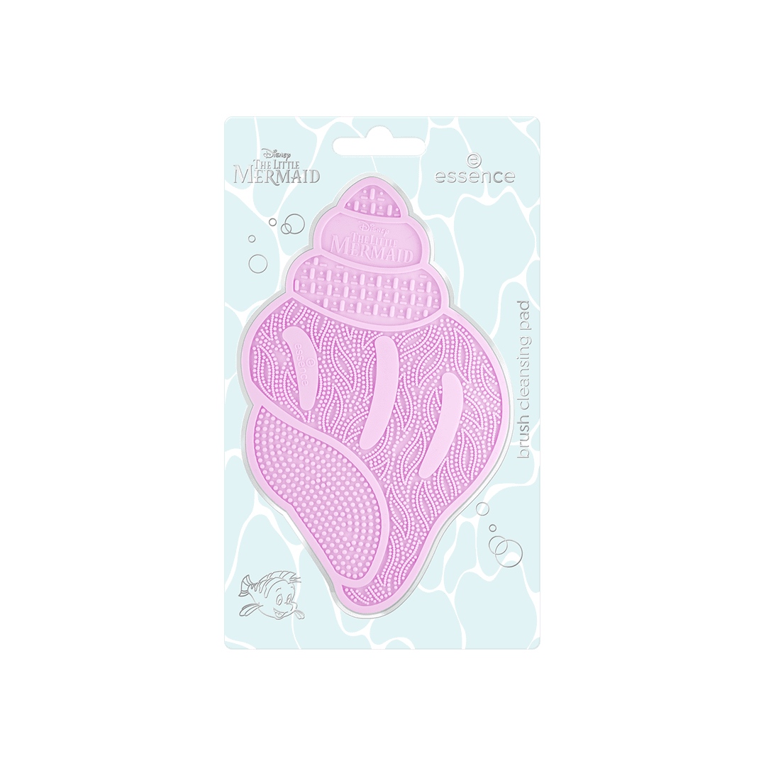Essence Disney The Little Mermaid Brush Cleansing Pad - 01 Shell We Swim? Makeup Tools - XOXO cosmetics
