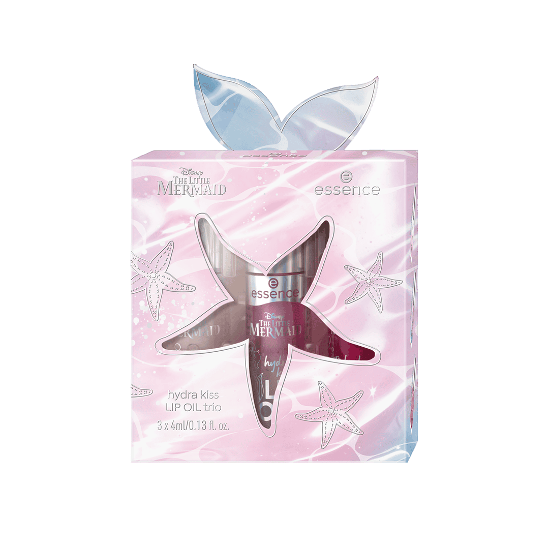 Essence Disney The Little Mermaid Hydra Kiss Lip Oil Trio Lip Oil - XOXO cosmetics