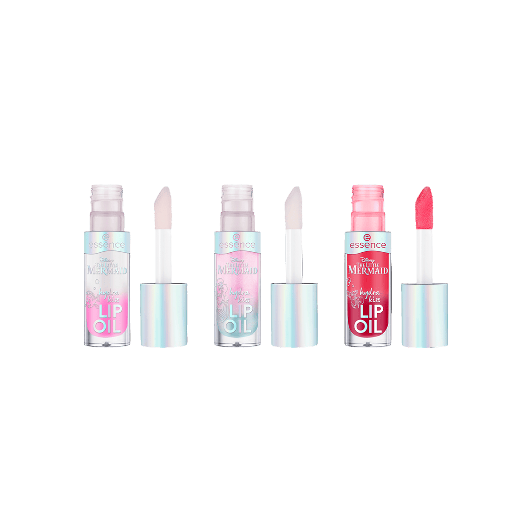 Essence Disney The Little Mermaid Hydra Kiss Lip Oil Trio Lip Oil - XOXO cosmetics