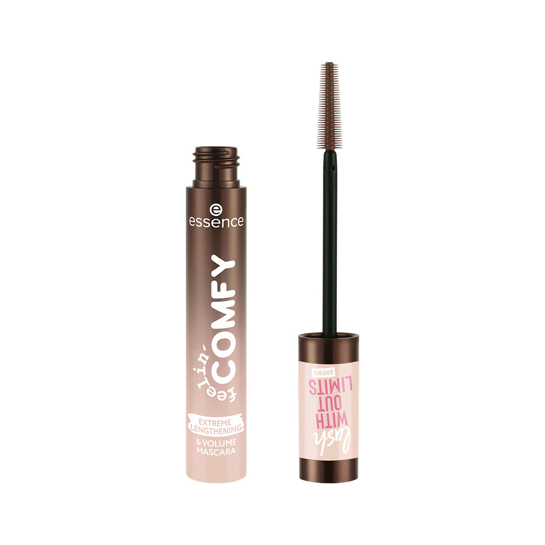 Essence Feeling Comfy Lash Without Limits Brown Mascara Mascara - XOXO cosmetics