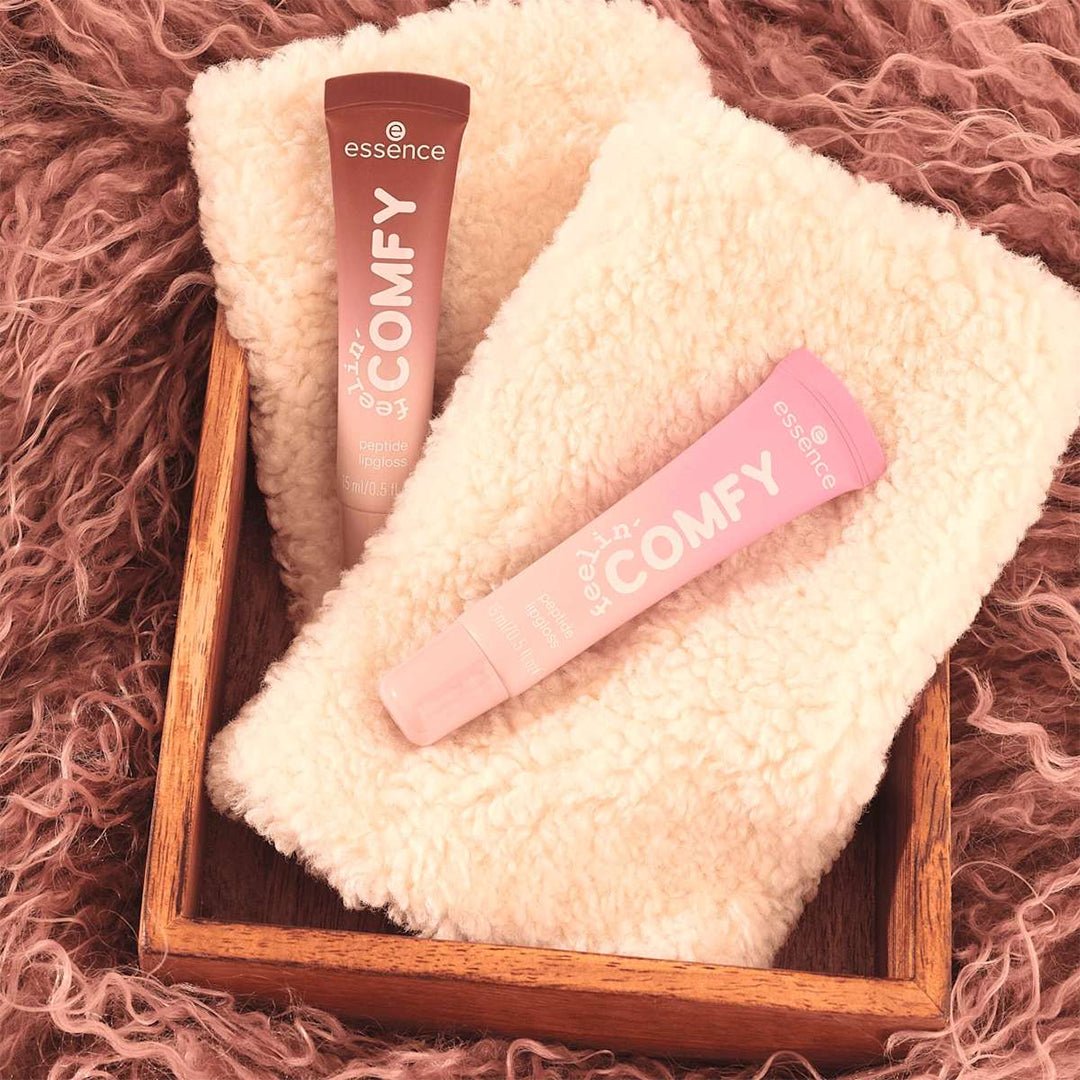 Essence Feeling Comfy Peptide Lipgloss Mascara - XOXO cosmetics