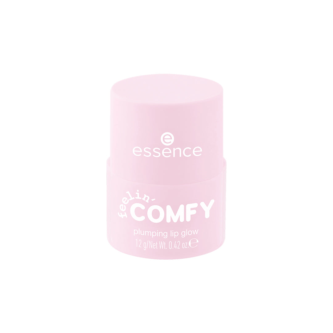 Essence Feeling Comfy Plumping Lip Glow - 01 Pillow Pout Lip Oil - XOXO cosmetics