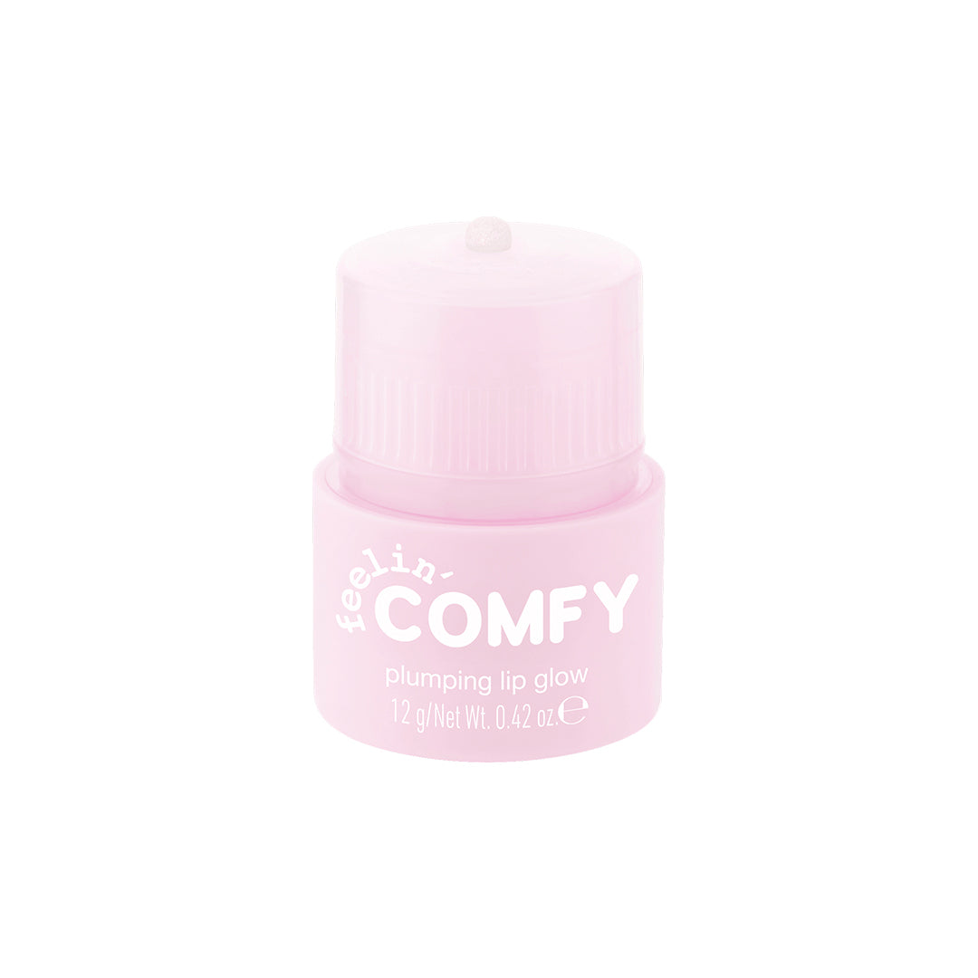 Essence Feeling Comfy Plumping Lip Glow - 01 Pillow Pout Lip Oil - XOXO cosmetics
