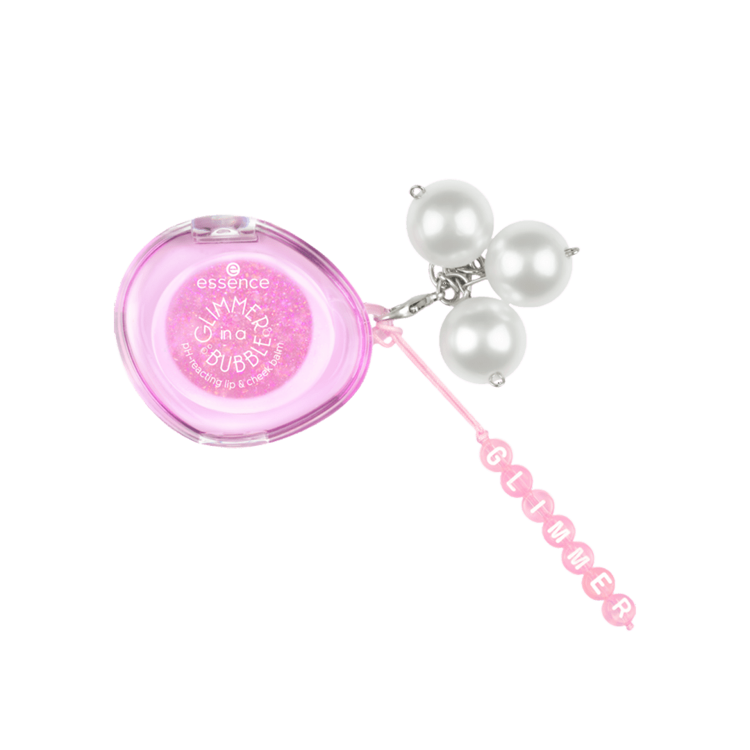 Essence Glimmer In A Bubble pH-reacting Lip & Cheek Balm - 01 Soft Glimmerin Lip Balm - XOXO cosmetics