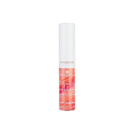 Essence Gor a Crush On Apricots Swirl Lip Gloss - 01 Apricotely In Love Lip Gloss - XOXO cosmetics